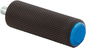 Arlen Ness Knurled Rubber Shift Peg Blue