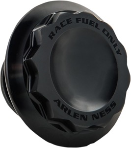 Arlen Ness 12 Point Gas Cap Black
