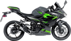 LeoVince LV Corsa Carbon Fiber Slip-On Muffler For Kawasaki Ninja 500