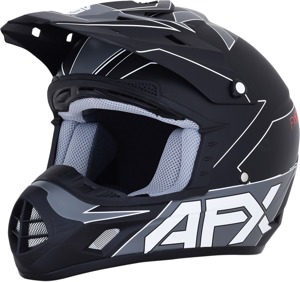 FX-17 Full Face Offroad Helmet Matte Black Medium
