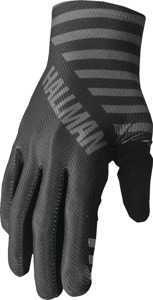 THOR Mainstay Gloves Men's 2XL Charcoal Gray/Black - Lightweight MX gloves for off-road riding