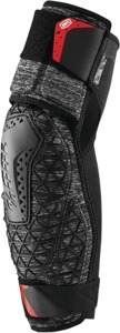 100% Surpass Elbow Guards Black/Gray Adult Small - Premium impact elbow guards, size Small