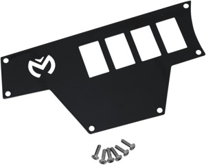 Moose Dashplate Left Black 4-Switch Large Fits 15-19 Polaris RZR 900/1000