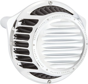 Rough Crafts Round Air Cleaner Chrome RC-600-012