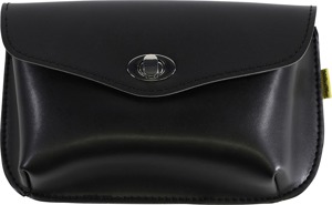 Willie & Max Revolution Windshield Bag Black Synthetic Leather Universal - Universal windshield bag, black synthetic leather