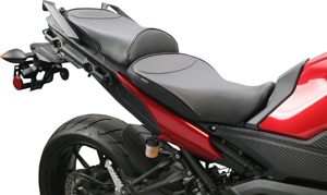 Sargent World Sport 2-Up Seat Black CarbonFX Vinyl Fits FJ09