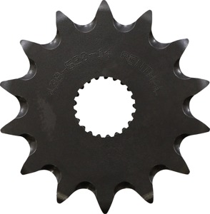 Renthal 14T Grooved Front Sprocket Natural Fits 04-16 Honda CRF250X