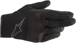 Women's S-Max Drystar Street Riding Gloves Black/Gray X-Small