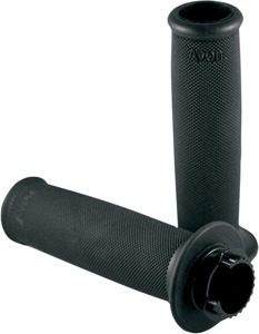 Avon Custom Contour Rubber Grips Black for Sport Bikes