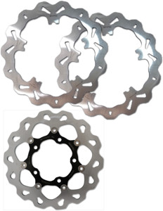 Wave Brake Rotor Kit For Front and Rear - For Harley V-Rod