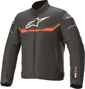Alpinestars T-SP S WP Jacket Black/Fluo 2X - Waterproof motorcycle jacket, size 2X