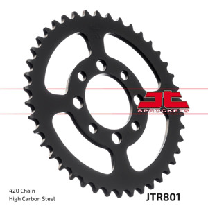 Steel Rear Sprocket - 37 Tooth 420 - For KLX110/L, Z125 Pro, DRZ110