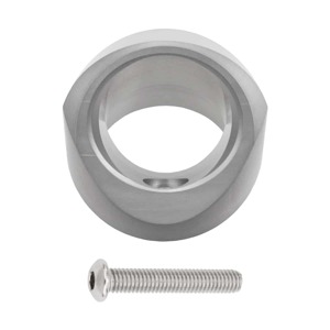 Silent Quiet Insert for PMB/Fastway Turn-Down Endcaps - Silver