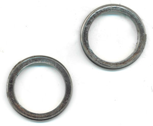 Cometic Exhaust Gaskets Graphite Spiral Wound Set of 2 Fits Kawasaki Yamaha