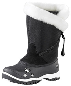 Baffin Switzerland Junior Boots Black Size 4 - Warm, waterproof winter boots for juniors, size 4