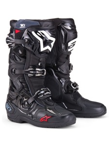 Alpinestars Tech 10 Enduro Boots Black Size 10 - High-performance Enduro boots by Alpinestars