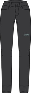 DSG Cold Weather Tech Pants Grey US 06 Women's - Cold weather base layer pants in grey, size US 06