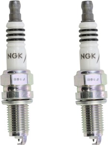 2 Pack DCPR7EIX Iridium "IX" Spark Plug, Solid Terminal