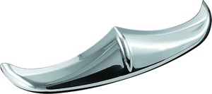 Kuryakyn Rear Fender or Saddlebag Accent Tips Chrome Pair - Chrome accent tips for saddlebags or rear fender