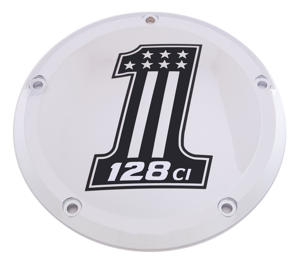 Custom Engraving 6" M8 Softail Derby Cover Chrome For Harley 2018-2022 - Chrome derby cover for Harley M8 Softail 2018-2022