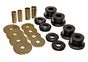 Black Sub-Frame Bushing Set Fits 90-94 Mitsubishi Eclipse FWD