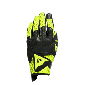Dainese Air-Maze Gloves 2XS Black/Yellow - Men's Textile Mesh