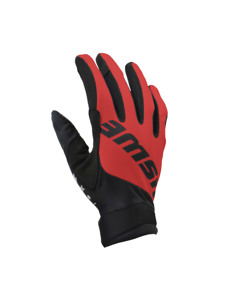 USWE No BS Off-Road Glove Flame Red - Large - High-performance off-road gloves