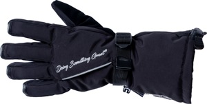DSG Trail Glove 2.0 Black Medium Women's Snow Gloves - Insulated waterproof gloves for women, size Medium