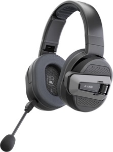 Cardo Packtalk Edgephones Single ORV Bluetooth Intercom System - Wireless helmet audio and comm system for ORV