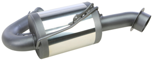 MBRP Performance Exhaust Trail Silencer Fits Ski Doo Renegade Legend 800