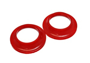 Red Rear Upper Coil Spring Isolators by Energy Suspension Fits 91-96 Chevrolet