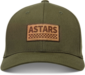 Alpinestars Hardy Hat Military L/XL - Stretch twill flex hat in Military, size L/XL