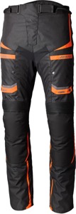 RST Maverick EVO CE Pants Black/Orange US 38 2XL - Textile riding pants, CE rated, Black/Orange, US 38 2XL