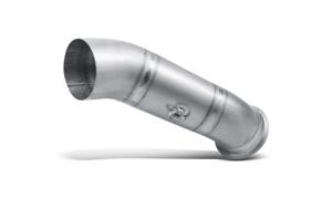 Akrapovic Titanium Link Pipe Fits 13-17 Ducati Hypermotard/Hyperstrada