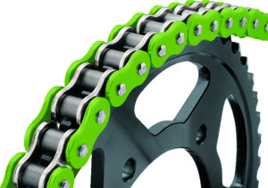 BikeMaster 530x120 BMXR O-Ring Chain Green - O-Ring chain 530x120 Green by BikeMaster
