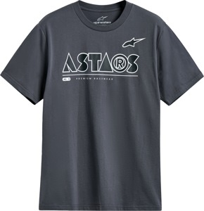 Alpinestars Cereal SS CSF Tee Charcoal Large Men's - Men's short sleeve charcoal tee, size large