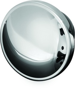 Kuryakyn Stock Style Vented Gas Cap Right Hand Thread Chrome - Vented right hand thread gas cap by Kuryakyn