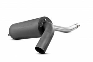 MBRP Sport Slip-On Exhaust Black w/ Spark Arrestor For 06-14 TRX680 Rincon