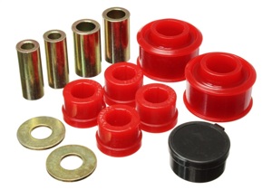 Front Control Arm Bushing Set Red by Energy Suspension Fits 05-09 Legacy