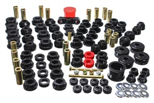 Energy Suspension Hyper-Flex Master Bushing Set Black Fits 88-91 Civic/CRX