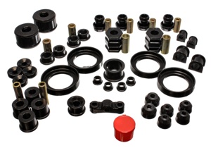 Energy Suspension Hyper-Flex Master Bushing Set Black Fits 99-00 Civic Si