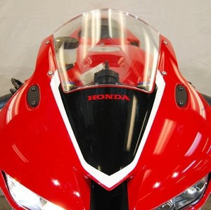 Mirror Block Off Plates Black New Rage Cycles Fits 13-24 Honda CBR 600RR