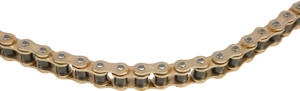Fire Power Heavy Duty Chain 428x130 Gold Non O-Ring - 428 pitch, 130 link gold heavy duty chain