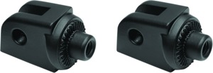 Kuryakyn Splined Adaptor Black Pair