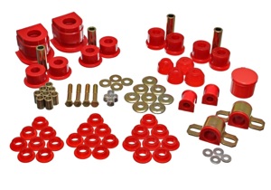 Energy Suspension Red Hyper-Flex Master Bushing Set Fits 86-91 Mazda RX7