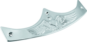 Bikers Choice FL Custom 8 Inch Chrome Eagle Fender Tip - Chrome Eagle Fender Tip for FL Custom 8 Inch Fenders