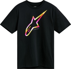 Alpinestars Omnium SS CSF Tee Black XL Men's Short Sleeve Shirt - Men's X-Large Black short sleeve shirt