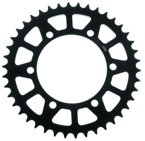 BikeMaster Rear Steel Sprocket 520 42T Black For Kawasaki - Rear 520 42T steel sprocket For Kawasaki