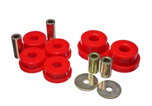 Red Rear Differential Mount Bushing Set Fits 00-09 Subaru Legacy
