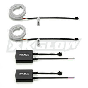 24" 2pc Sequential Switchback LED Strip Kit DRL Turn Signal - XKGLOW